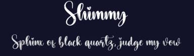 Shimmy by Scratchones — Script Handwritten Font — thumbnail 2