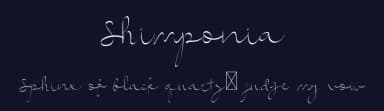 Shimponia by Edric Studio — Script Handwritten Font — thumbnail 2