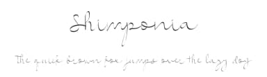 Shimponia by Edric Studio — Script Handwritten Font — thumbnail 1