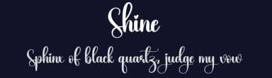 Shine by Scratchones — Script Handwritten Font — thumbnail 2