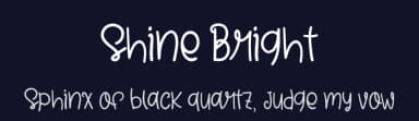 Shine Bright by Booga Letter — Script Handwritten Font — thumbnail 2