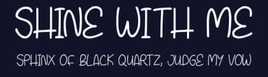 Shine With Me by Hawtpixel — Script Handwritten Font — thumbnail 2