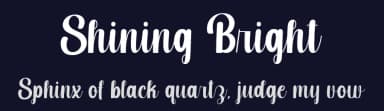 Shining Bright by Fikryal studio — Script Handwritten Font — thumbnail 2