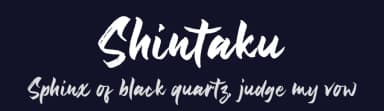 Shintaku by Abo Daniel Studio — Script Handwritten Font — thumbnail 2