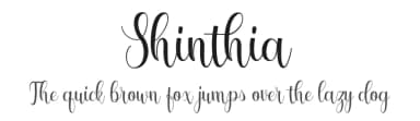 Shinthia by Pollem Studio — Script Handwritten Font — thumbnail 1