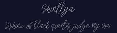 Shinttya by graffitype — Script Handwritten Font — thumbnail 2