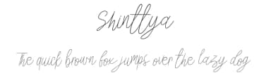 Shinttya by graffitype — Script Handwritten Font — thumbnail 1