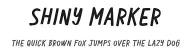 Shiny Marker by Jimtype Studio — Script Handwritten Font — thumbnail 1