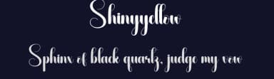 Shinyyellow by Andi Moz — Script Handwritten Font — thumbnail 2
