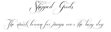 Shipped Goods by Måns Grebäck — Script Handwritten Font — thumbnail 1
