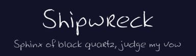 Shipwreck by FontPanda — Script Handwritten Font — thumbnail 2