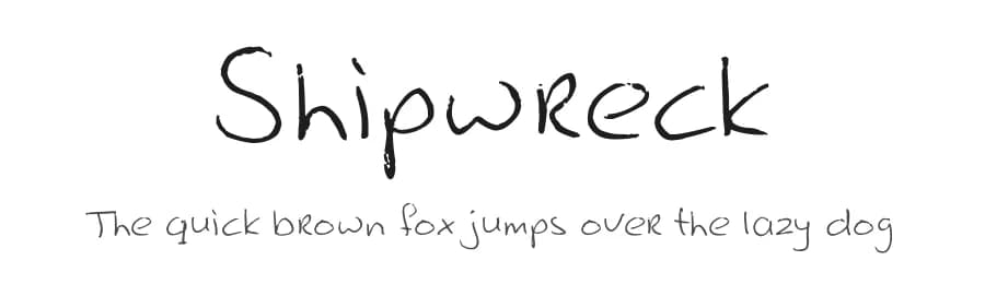 Shipwreck by FontPanda — Script Handwritten Font