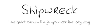 Shipwreck by FontPanda — Script Handwritten Font — thumbnail 1