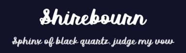 Shirebourn by Brittney Murphy Design — Script Handwritten Font — thumbnail 2