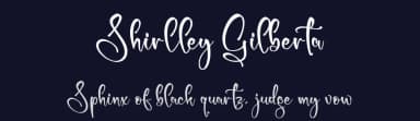 Shirlley Gilberta by Letterena Studios — Script Handwritten Font — thumbnail 2