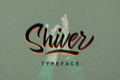 Shiver Font by vero.type — Script Handwritten Font — thumbnail 1