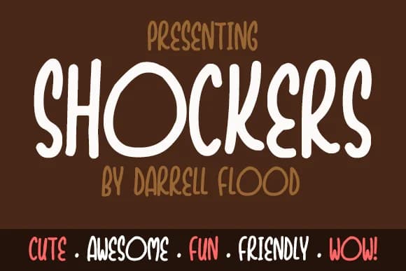 Shockers Font by Dadiomouse — Script Handwritten Font