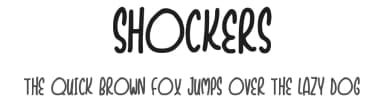 Shockers by Hawtpixel — Script Handwritten Font — thumbnail 1
