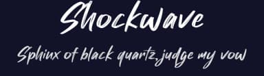 Shockwave by Lettersiro Studio — Script Handwritten Font — thumbnail 2