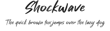 Shockwave by Lettersiro Studio — Script Handwritten Font — thumbnail 1