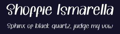 Shoffie Ismarella by Inermedia Studio — Script Handwritten Font — thumbnail 2