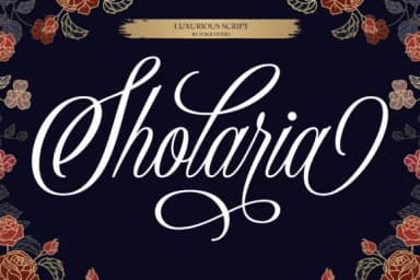 Sholaria Font by Subqi Std — Script Handwritten Font — thumbnail 1