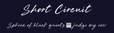 Short Circuit by BLKBK Fonts — Script Handwritten Font — thumbnail 2