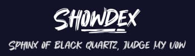 Showdex by Khurasan — Script Handwritten Font — thumbnail 2