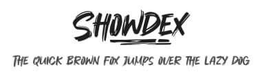 Showdex by Khurasan — Script Handwritten Font — thumbnail 1