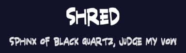 Shred by Alexa — Script Handwritten Font — thumbnail 2