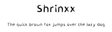 Shrinxx by Trifolium Aurum — Script Handwritten Font — thumbnail 1
