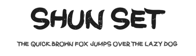 Shun Set by Murder Fonts — Script Handwritten Font