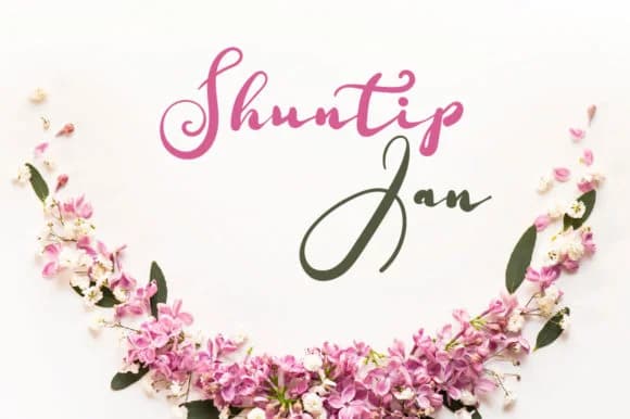 Shuntip Jan Font by Zmapist — Script Handwritten Font