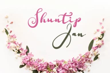 Shuntip Jan Font by Zmapist — Script Handwritten Font — thumbnail 1
