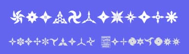 Shuriken by Woodcutter — Dingbats Font — thumbnail 3
