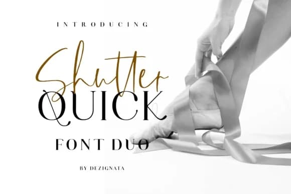 Shutter Quick Font by anata.sholeha — Script Handwritten Font