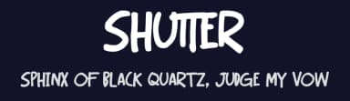 Shutter by Gassstype — Script Handwritten Font — thumbnail 2