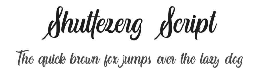 Shuttezerg Script by FallenGraphic Studio — Script Handwritten Font