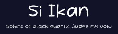 Si Ikan by Khurasan — Script Handwritten Font — thumbnail 2