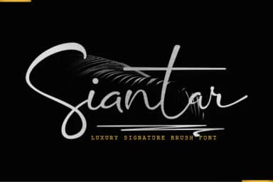 Siantar Font by utopiabrand19 — Script Handwritten Font — thumbnail 1