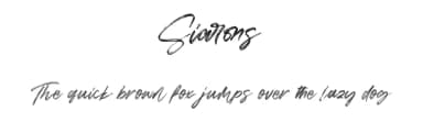 Siarons by Maulana Creative — Script Handwritten Font — thumbnail 1