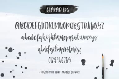 Siberia Font by Favete Art — Script Handwritten Font — thumbnail 4