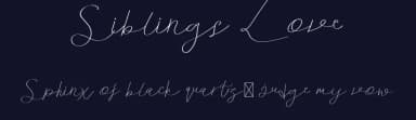 Siblings Love by Edric Studio — Script Handwritten Font — thumbnail 2