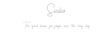 Sicilia by Nico Muslib — Script Handwritten Font — thumbnail 1