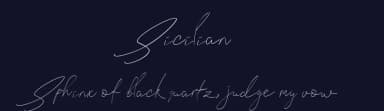 Sicilian by aulia — Script Handwritten Font — thumbnail 2