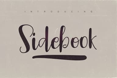 Sidebook Script Font by JumboDesign — Script Handwritten Font — thumbnail 5