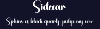 Sidecar by Scratchones — Script Handwritten Font — thumbnail 2