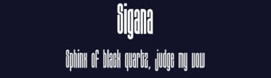 Sigana by Nenjo Studio — Sans Serif Font — thumbnail 2