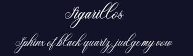 Sigarillos by Danti — Script Handwritten Font — thumbnail 2