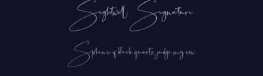 Sightwell Signature by Rizal Studio — Script Handwritten Font — thumbnail 2